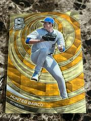 Hunter Barco [Gold Vinyl] Baseball Cards 2023 Panini Chronicles Spectra Prices