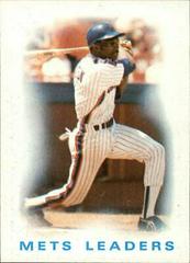 Mets Leaders [Mookie Wilson] #126 Baseball Cards 1986 Topps Prices