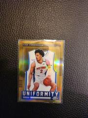 Cade Cunningham [Gold] #27 Basketball Cards 2021 Panini Contenders Optic Uniformity Prices