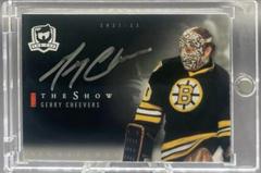 Gerry Cheevers [Autograph] Hockey Cards 2021 Upper Deck The Cup Show Black Prices