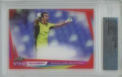 Gianluigi Buffon [Red] #VI-GB2 Soccer Cards 2022 Leaf Vivid Imagery Prices