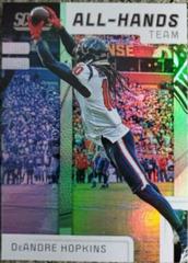 DeAndre Hopkins Football Cards 2019 Panini Score All Hands Team Prices
