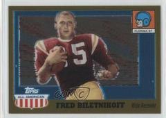 Fred Biletnikoff [Gold Chrome Refractor] Football Cards 2005 Topps All American Prices