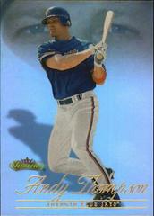 Andy Thompson Baseball Cards 2000 Fleer Showcase Prices