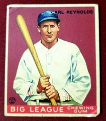 Carl Reynolds Baseball Cards 1934 World Wide Gum Prices