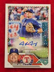 Josh Jung [Silver] #HAC-JJ Baseball Cards 2023 Topps Holiday Autographs Prices