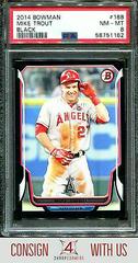 Mike Trout [Black] #168 Baseball Cards 2014 Bowman Prices