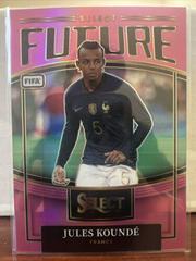 Jules Kounde [Pink] #4 Soccer Cards 2022 Panini Select FIFA Future Prices