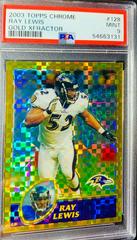 Ray Lewis [Gold Xfractor] Football Cards 2003 Topps Chrome Prices