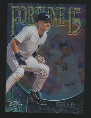 Derek Jeter Baseball Cards 1999 Topps Chrome Fortune 15 Prices