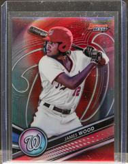 James Wood [Red] #TP-7 Baseball Cards 2022 Bowman's Best Top Prospects Prices