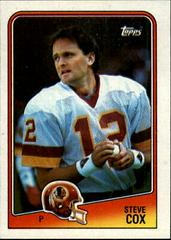 Steve Cox Football Cards 1988 Topps Prices