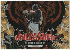 Termarr Johnson [Gold] Baseball Cards 2023 Panini Donruss Unleashed Prices