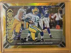 Aaron Rodgers [Jumbo Gold] #2 Football Cards 2016 Panini Score Chain Reaction Prices