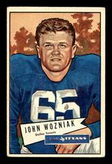 John Wozniak #97 Football Cards 1952 Bowman Large Prices