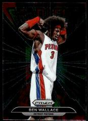 Ben Wallace #17 Basketball Cards 2021 Panini Prizm Fearless Prices