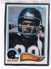Rickey Watts Football Cards 1982 Topps Prices