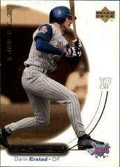 Darin Erstad #2 Baseball Cards 2001 Upper Deck Ovation Prices