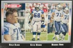 Kevin Mawae, Michael Roos, Benji Olson [Black] #296 Football Cards 2006 Topps Total Prices