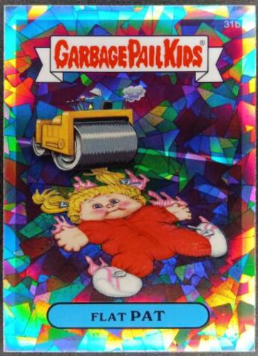 Flat PAT [Atomic] #31b 2013 Garbage Pail Kids Chrome