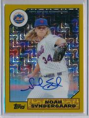 Noah Syndergaard #1987A-NS Baseball Cards 2017 Topps 1987 Autographs Prices
