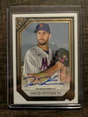 David Peterson #RA-DP Baseball Cards 2021 Topps Gallery Rookies Autographs Prices