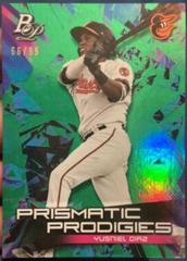 Yusniel Diaz [Green] #23 Baseball Cards 2019 Bowman Platinum Prismatic Prodigies Prices