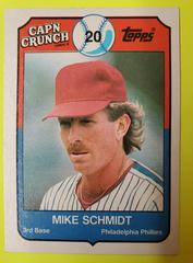Mike Schmidt Baseball Cards 1989 Cap'N Crunch Prices