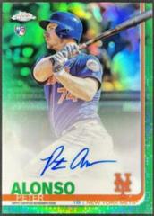Pete Alonso [Orange Refractor] #PA Baseball Cards 2019 Topps Chrome Autographs Prices