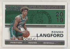 Romeo Langford #14 Basketball Cards 2019 Panini Contenders Draft Class Prices