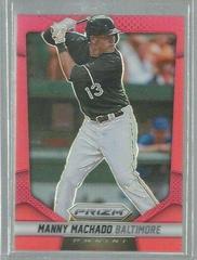 Manny Machado [Red Prizm] Baseball Cards 2014 Panini Prizm Prices