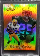 Dorsey Levens [Class 3 Red Label] #37 Football Cards 1999 Topps Gold Label Prices