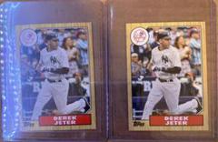 Derek Jeter Baseball Cards 2012 Topps 1987 Minis Prices