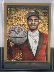 Cameron Thomas [Gold] #114 Basketball Cards 2021 Panini PhotoGenic Prices