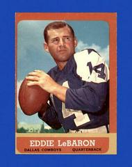 Eddie LeBaron Football Cards 1963 Topps Prices