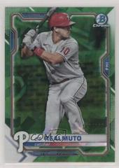 J. T. Realmuto [Green] Baseball Cards 2021 Bowman Chrome Sapphire Prices