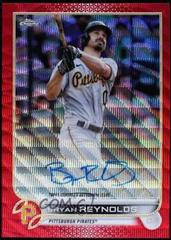Bryan Reynolds [Red Wave] Baseball Cards 2022 Topps Chrome Veteran Autographs Prices