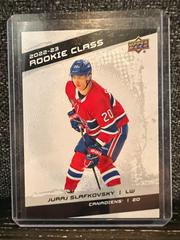 Juraj Slafkovsky #RC-30 Hockey Cards 2022 Upper Deck Rookie Class Prices