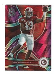 Tua Tagovailoa [Neon Pink] #100 Football Cards 2023 Panini Chronicles Draft Picks Spectra Prices