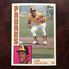 Luis Salazar #68 Baseball Cards 1984 Topps Tiffany Prices