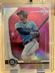 Julio Rodriguez [Pink Refractor] Baseball Cards 2020 Bowman Sterling Prices