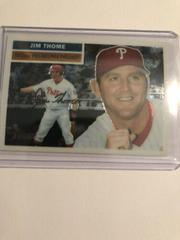 Jim Thome #10 Baseball Cards 2005 Topps Heritage Chrome Prices