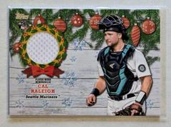 Cal Raleigh [Blue Metallic] #WRC-CR Baseball Cards 2022 Topps Holiday Relics Prices