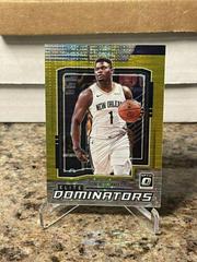 Zion Williamson [Gold] #1 Basketball Cards 2021 Panini Donruss Optic Elite Dominators Prices