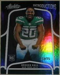 Breece Hall [Spectrum Green] #INT-12 Football Cards 2022 Panini Absolute Introductions Prices