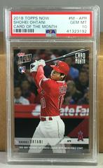 Shohei Ohtani Baseball Cards 2018 Topps Now Card of the Month Prices