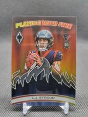 C. J. Stroud [Silver] #PWF-2 Football Cards 2023 Panini Phoenix Playing with Fire Prices