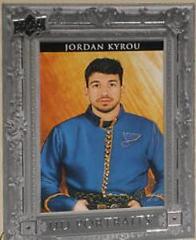 Jordan Kyrou [Silver Frame] #P37 Hockey Cards 2023 Upper Deck UD Portraits Prices