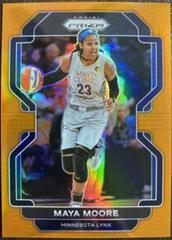 Maya Moore [Orange] Basketball Cards 2022 Panini Prizm WNBA Prices