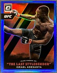 Israel Adesanya [Blue] Ufc Cards 2022 Panini Donruss Optic UFC Also Known As Prices